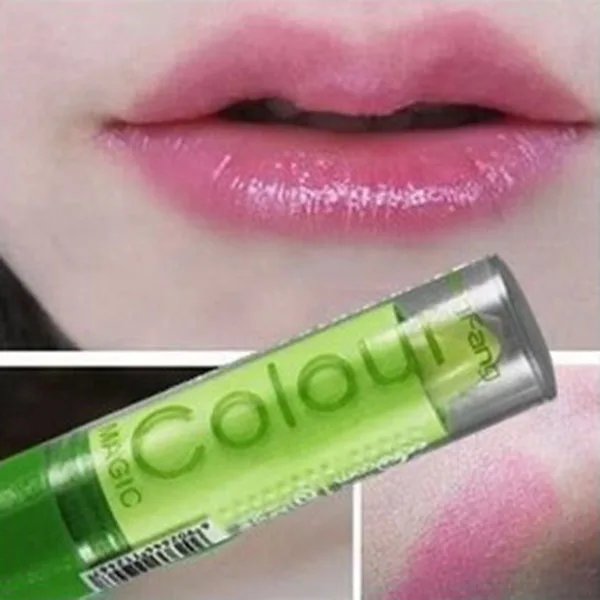 

Fashion Magic Waterproof Fruity Smell Change Color Lipstick Lip Cream Makeup