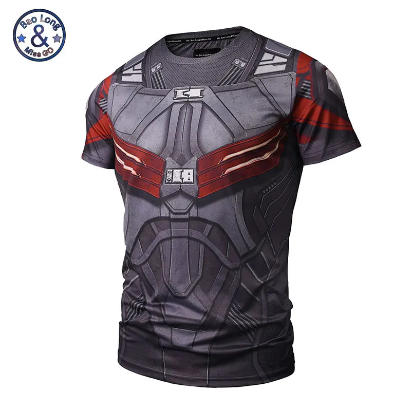 Falcon T Shirt Captain America Civil War Tee 3D Printed T shirts Men