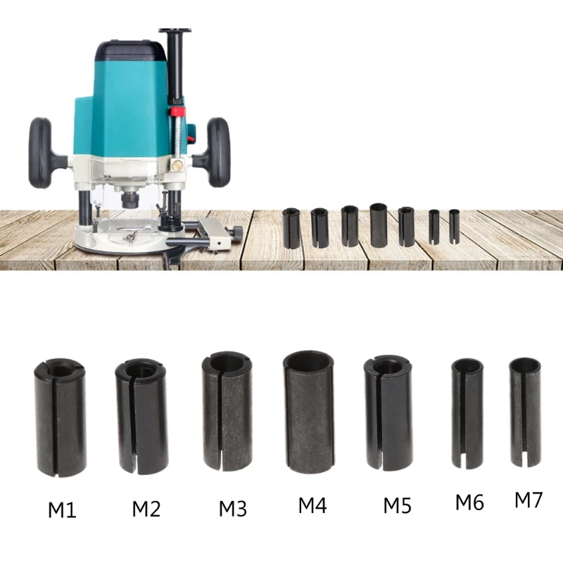 M1/M2/M3/M4/M5/M6/M7 1 шт. Высокоточный адаптер цанговый хвостовик ЧПУ Маршрутизатор Инструмент Держатель адаптеров