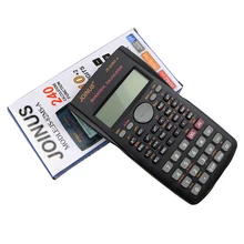 Quality Function Calculator Handheld Multi-function 10+2 Digital Display 2-Line LCD Scientific Calculator, Shipping No Battery