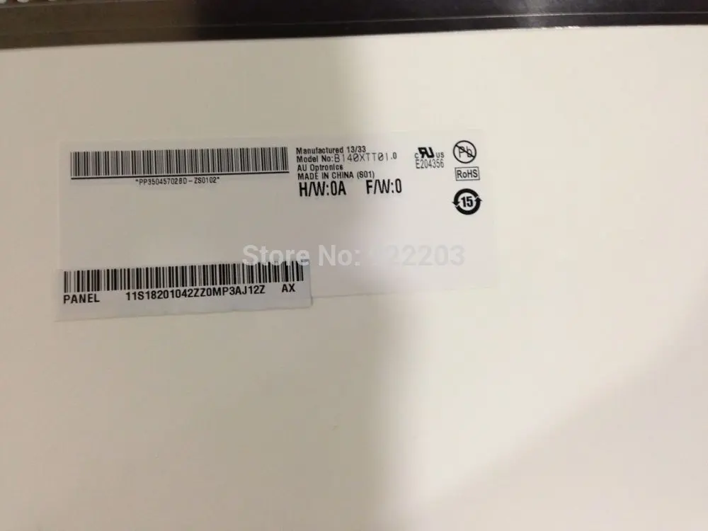 (1 год гарантии) для LENOVO S415 TOUCH S400 B140XTT01.0 B140XTT01.1 B140XTT01 сборка с сенсорным