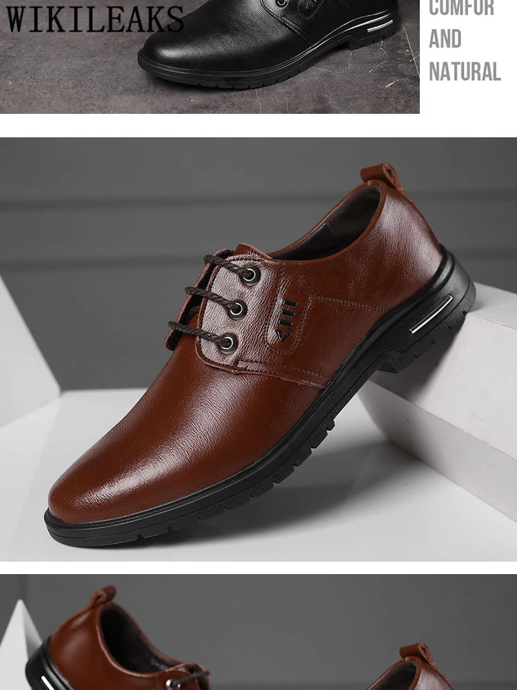 Мужская официальная обувь; Мужские модельные ботинки из натуральной кожи; офисная обувь с отверстиями; мужские классические короткие плюшевые ботинки; zapatos de hombre ayakkabi