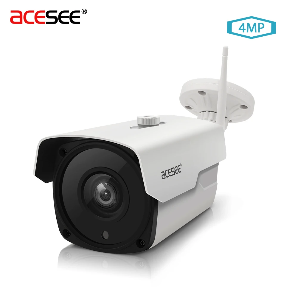 Acesee антенны Wi Fi IP Камера s 4mp Беспроводной веб камера Открытый безопасности HD