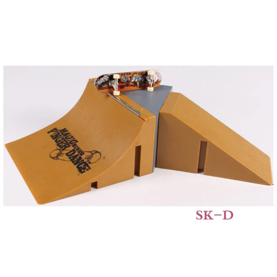 Details about   Fingerboard Finger Skateboard gifts Hot Mini Skate Park Ramp Parts Deck Tech F 