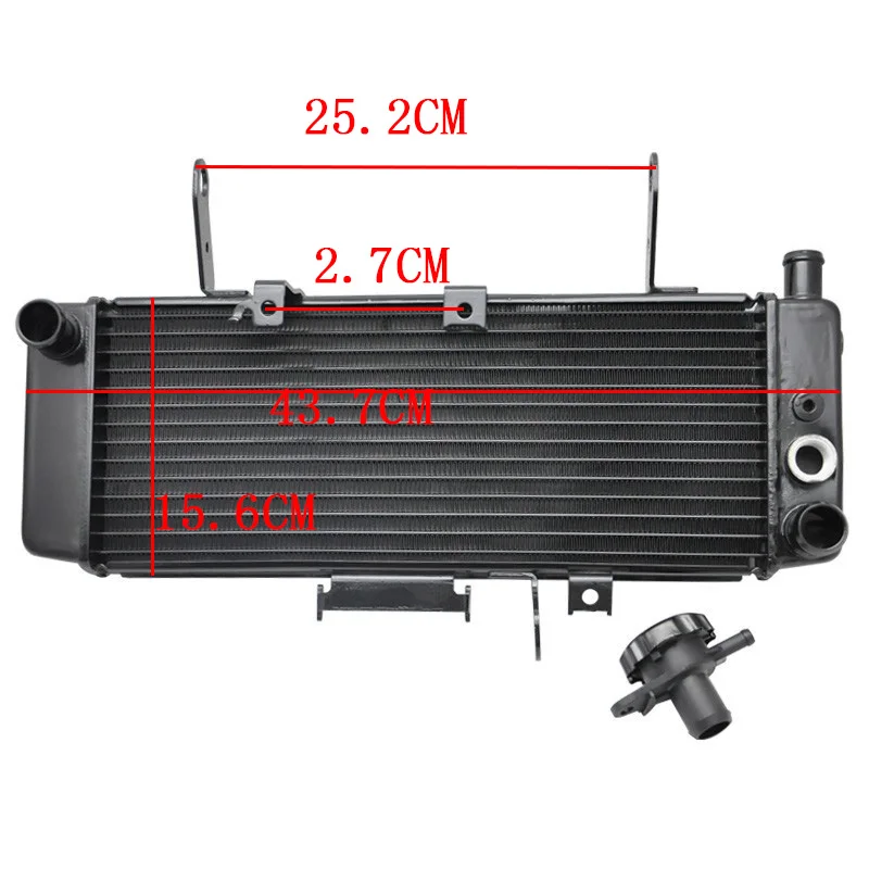 

LOPOR For SUZUKI SV650S 2003-2006 SV650 S 03-06 04 05 Motorcycle Aluminium Radiator