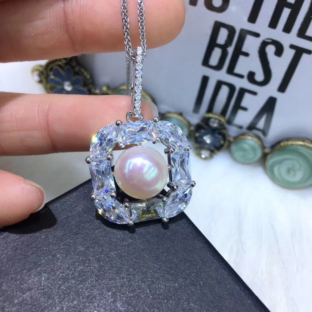 

Shining Silver Pendant Setting Mounting Pendant Findings and Component for Oyster Akoya Edison Pearls Corals Jade Stones Beads