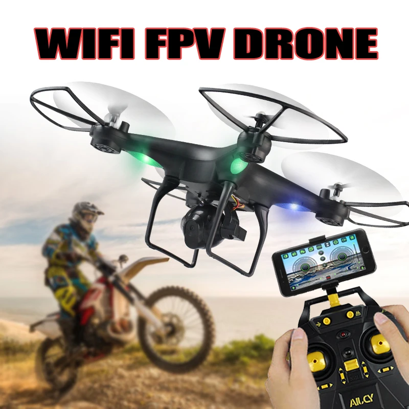 D68 WIFI FPV Camera Drone with Altitude Hold Headless Mode Quadcopter