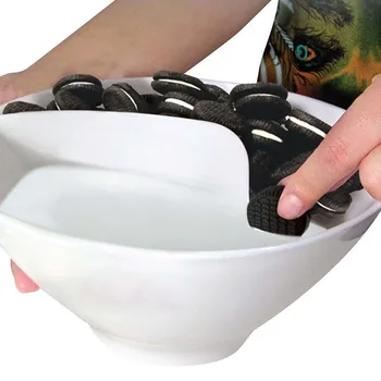 

Creative Handle Separated Bowl With Handle At Home Isolated Bowl With Snack Separated Snack Bowl