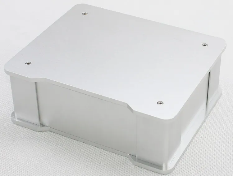 

WA71 Silver DIY All Aluminum Chassis Shell Amplifier Box /DAC case 185*225*85MM
