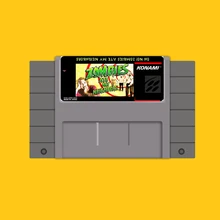 Горячая 46 Pin 16 Bit NTSC игровой Картридж-зомби съели мои друзья