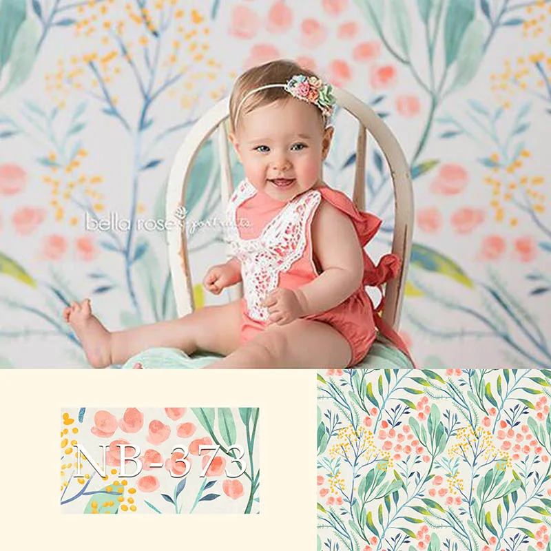 

NeoBack Photography Backdrops Newborn Flower Photographic Background Baby Shower Decorations Photocall Photo Studio