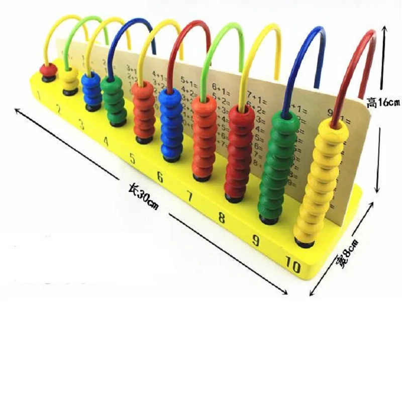 Kids Wooden Toys Child Abacus Counting Beads Maths Learning Educational Toy 