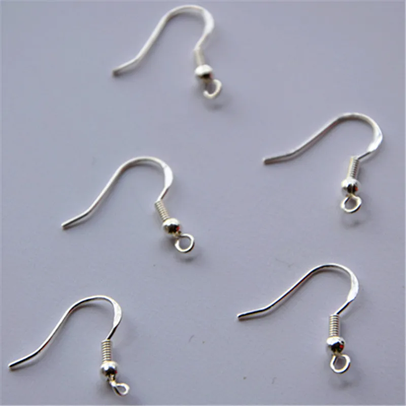 500 шт. серьги Крючки из серебра 925 пробы 18 мм|ear wires|jewelry accessoriesjewelry accessories wholesale |