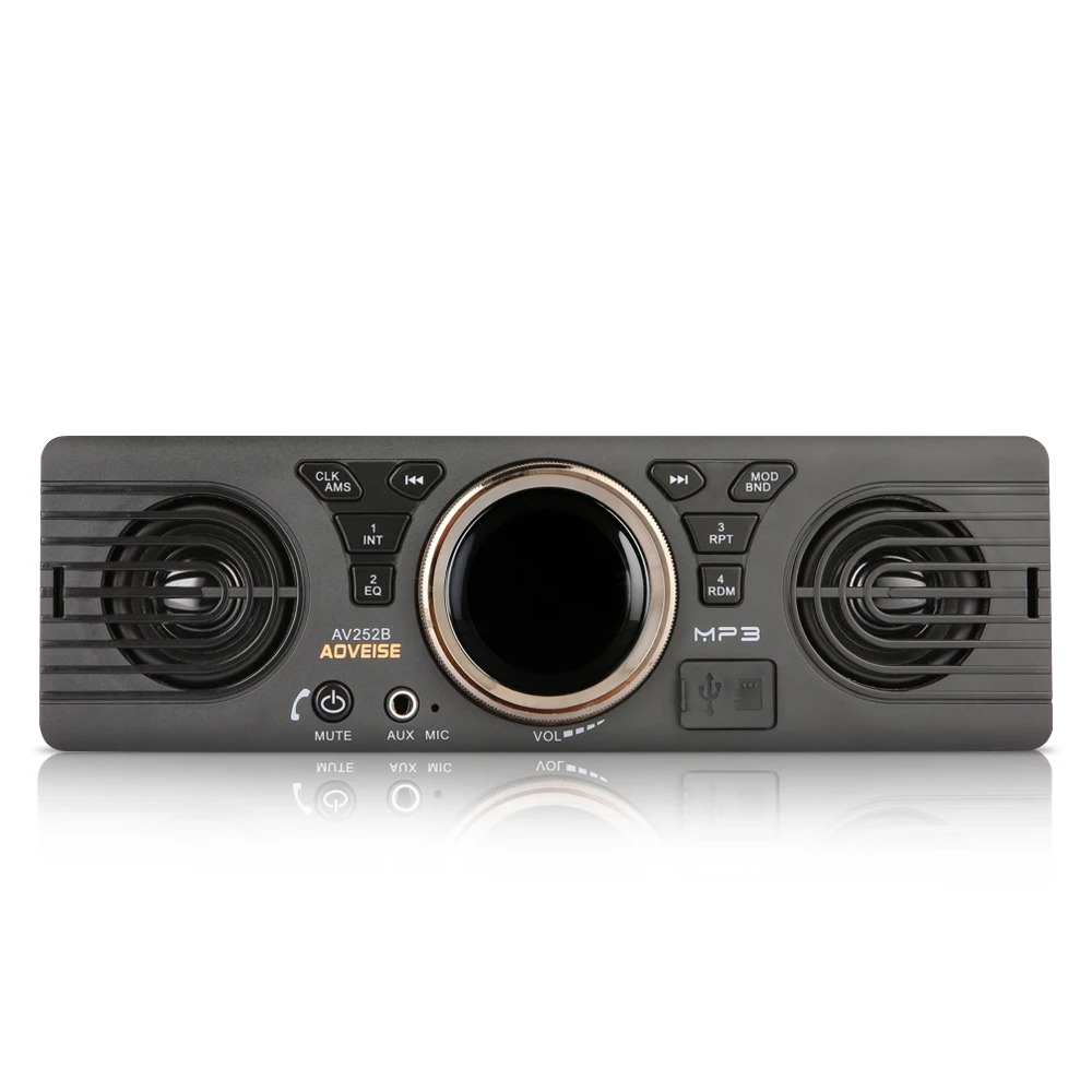 

AV252B New Car MP3 Player In-dash Bluetooth V2.1 MP3 Audio Players Car Stereo FM Radio with USB / TF Card 12V EDR Electronics