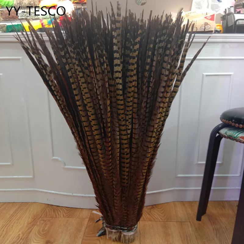 Wholesale 50pcs natural pheasant feathers 90-100cm/36-40inch Wedding Stage performance Clothes &amp Accessories Carnival diy | Дом и сад