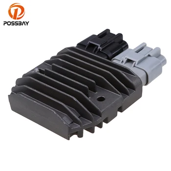 

POSSBAY Motorcycle Voltage Regulator Rectifier for Polaris 2011-2014 RZR 800 & RZR S 800 UTV ATV Aluminum Motorbike Rectifier
