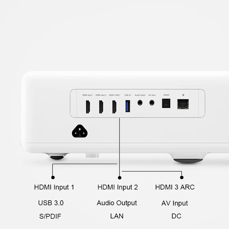 Xiaomi Mijia лазерный проектор ТВ Глобальная версия 4K Full HD 150 дюймов Bluetooth 4 0 Wifi 2 4/5 ГГц