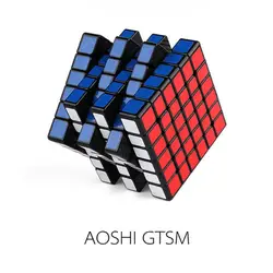 RCtown MOYU AOSHI GTS M 6X6 куб магнитный магический скоростной куб наклейка Professional Puzzle Cube игрушки для детей