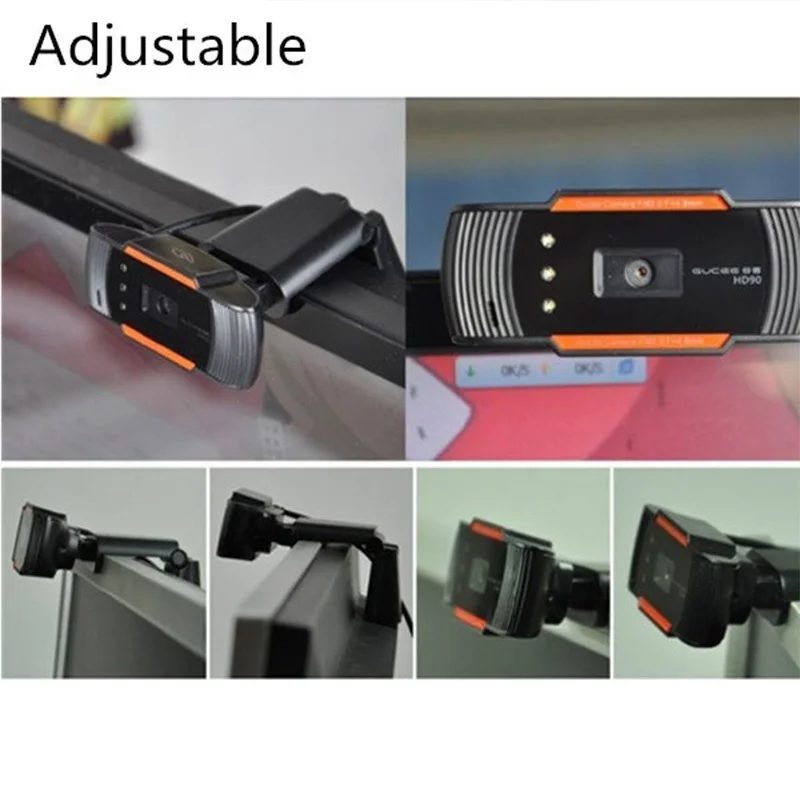 Auto Focus 640X480 60fps HD 720P Digital USB 3 LED  cam Camera