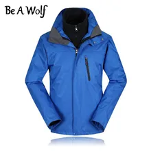 Зимние походные куртки Be A Wolf, мужская одежда из полиэстера для рыбалки, кемпинга, катания на лыжах, дождя, водонепроницаемая ветровка, куртка 816