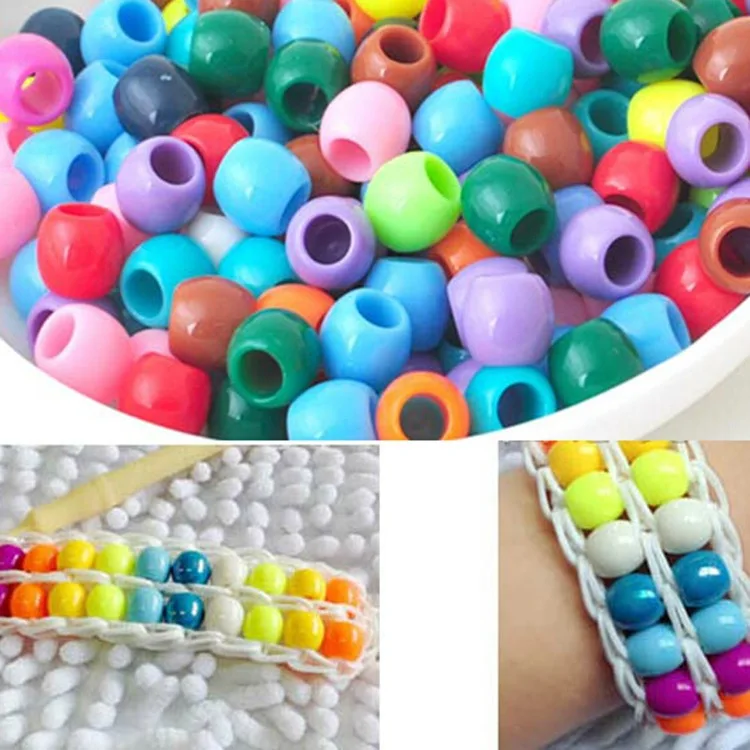 600 x Loom Bands 16 Colours 100 x pony beads loom charms & free accessories 
