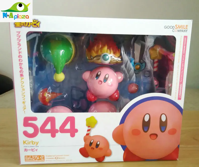 Аниме Dream Land Kirby Nendoroid 544 ПВХ фигурка Коллекционная модель детская игрушка движения куклы гладкие