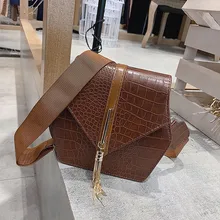 Женская сумка с дикими кисточками, крокодильчатая маленькая квадратная сумка-мессенджер taschen, Женская bolsa masculina sac femme handtassen dames