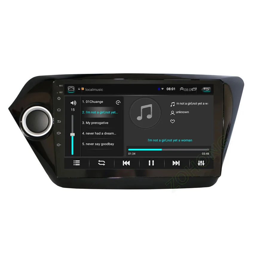 DSP 36EQ 4G 2.5D 2+ 32Gb для KIA K2 Android 9,0 автомобильный DVD мультимедийный плеер для KIA RIO 3 Авторадио автомобильный gps-навигация, радио, стерео