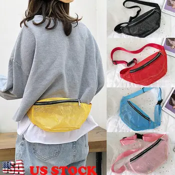 

2019 Brand New Fashion Women Casual Waist Bag Solid Large Capacity Fashion Hip Purse Travel Bags 6 Colour