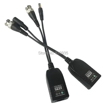 

CJ-2006 10Pair/Lot CCTV Audio Video Balun Transceiver BNC UTP RJ45 Video Balun,Power-Video Over CAT5/5E/6 Cable