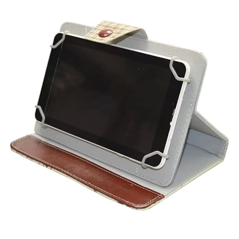 Kids Cute Cartoon Ice Snow Queen Princess Elsa Anna Olaf Leather Case for 7\