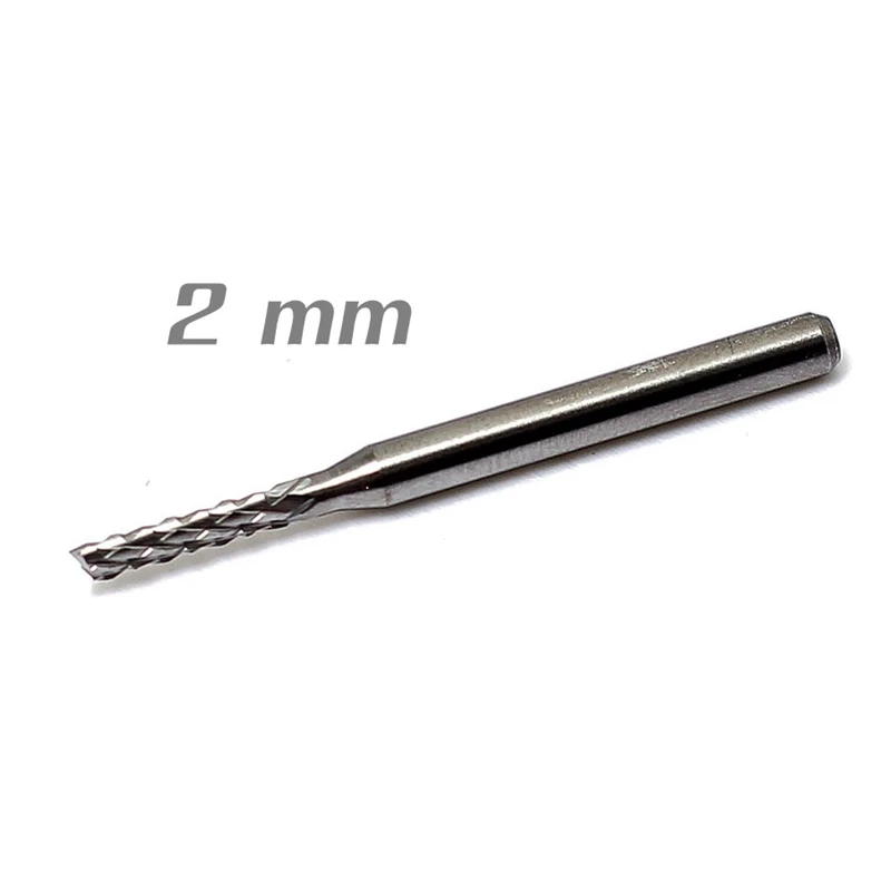 Universal 2mm Carbide Tungsten Steel Drill Bits End Mill Engraving Bits