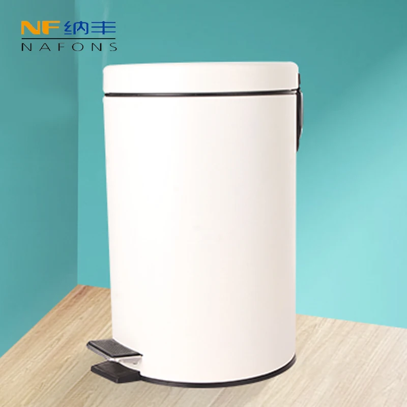 

7L Trash Can Kitchen Living Room Office Garbage Dust Bin Bathroom Storage Rubbish Bucket Storage Box Pedal Waste Bin