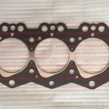 NJ385 прокладка головки цилиндра, Mahindra Fengshou части дизельного двигателя трактора, FS254, Lenar 254