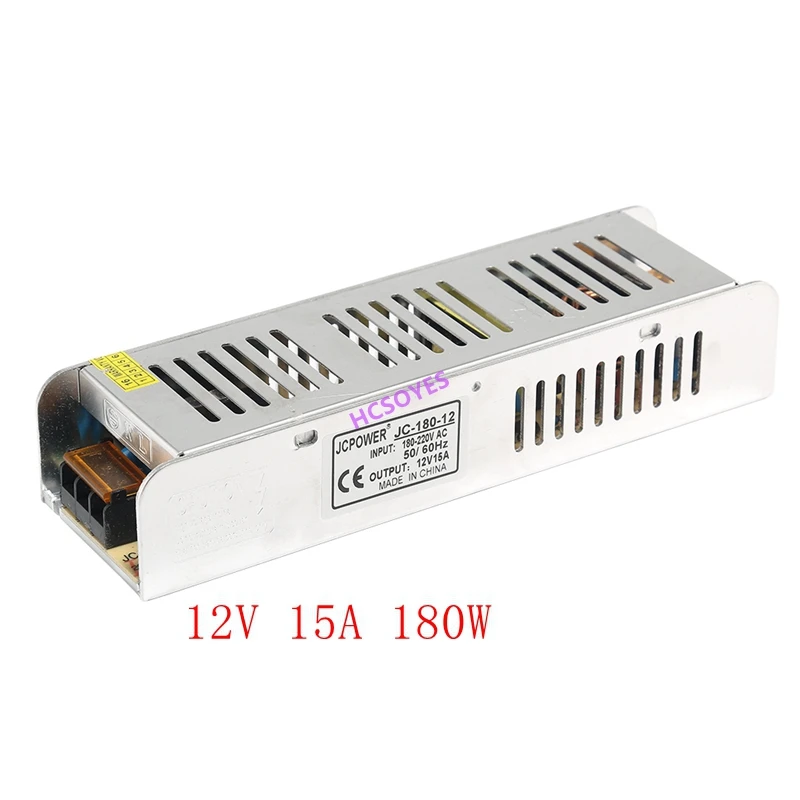 Светодиодный источник питания DC12V 5A/10A/15A/20A/30A 60 Вт 100 Вт 120 Вт 150 Вт 180 Вт 200 Вт 250 Вт 360 Вт Светодиодный драйвер адаптер питания Трансформаторы