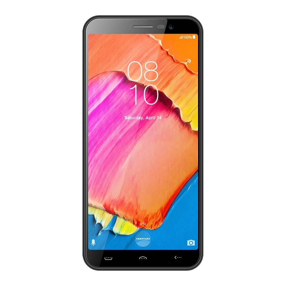 Мобильный телефон 5.5'' HOMTOM S17 2GB 16GB память 3000 mAh Face ID Android 8.1 MT6580 4 ядра 13MP+ 2MP двойной камеры 3g разблокирован смартфон