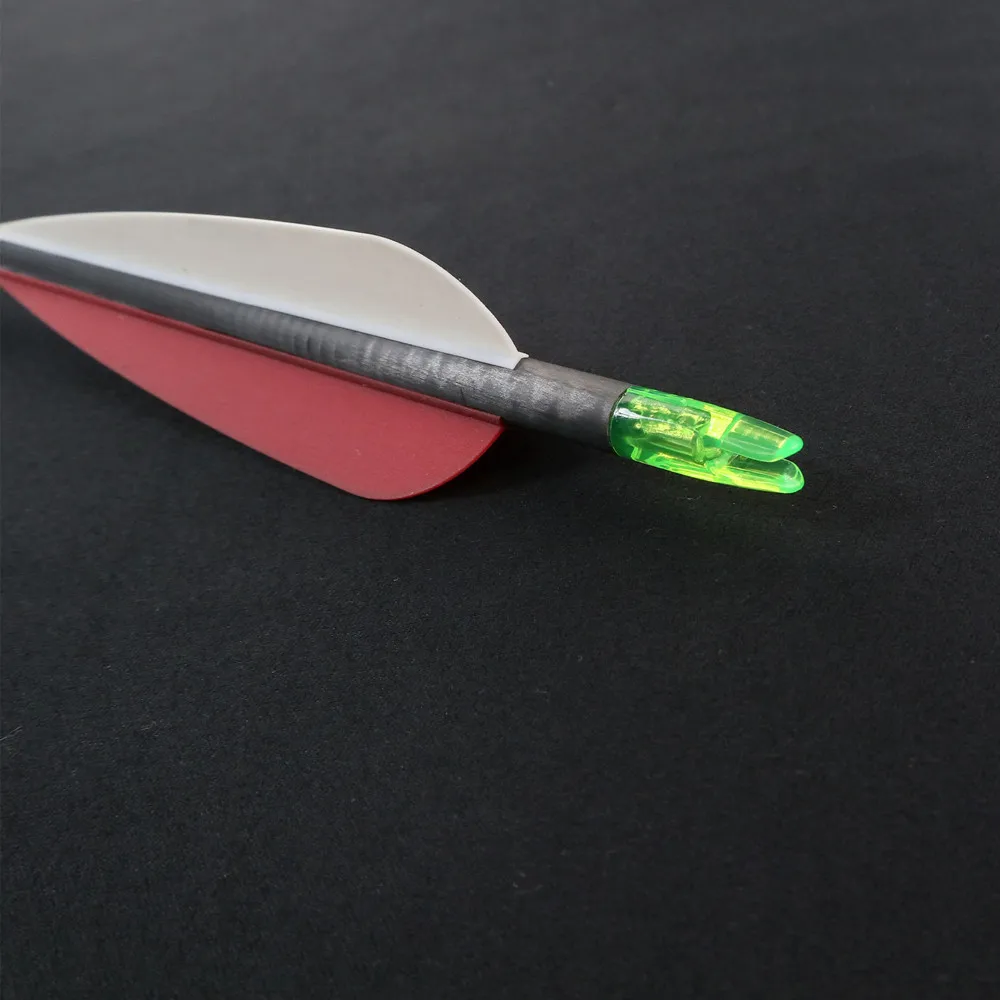 archery arrow nocks lime (4)