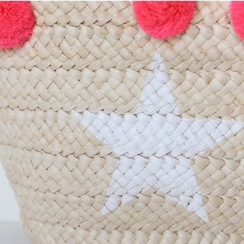 Women Handbags Straw Beach Bag Fashion Knitting Big Capacity Summer Hand Bag Luxury Designer Casual Bucket Shoulder Bags SS0287 (9)