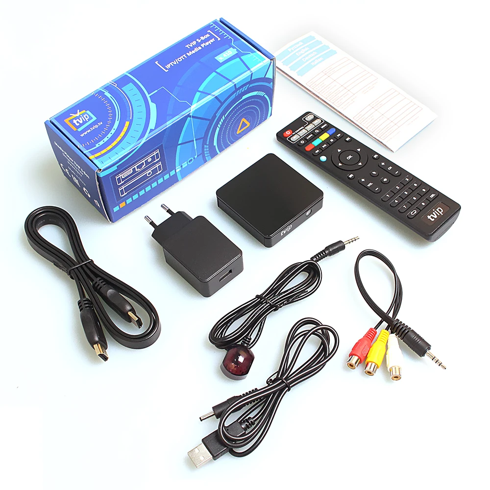

TVIP 415 Dual WiFi Box Amlogic Quad Core 5GB Android 4.4 Linux Dual OS tvip415 Smart TV Box Support H.265 Airplay DLNA