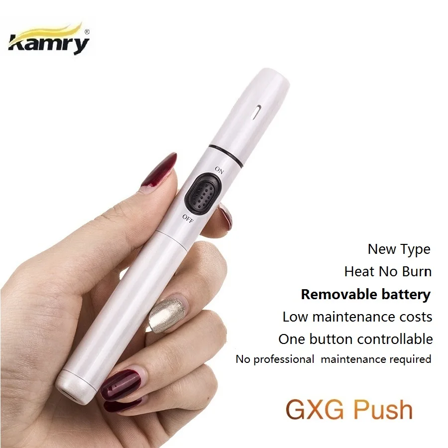 

Kamry GXG PUSH 650mAh 900mAh heating dry tobacco vaporizer for heat no burn electronic cigarette compatible with iQOS sticks
