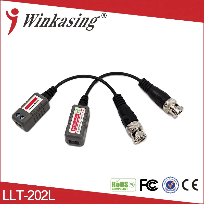 Twisted Single Channel Passive Video Balun Transceiver CCTV DVR camera BNC UTP Security Twisted Passive cctv Video Balun 30PCS single channel passive video balun grey silver 2 pcs