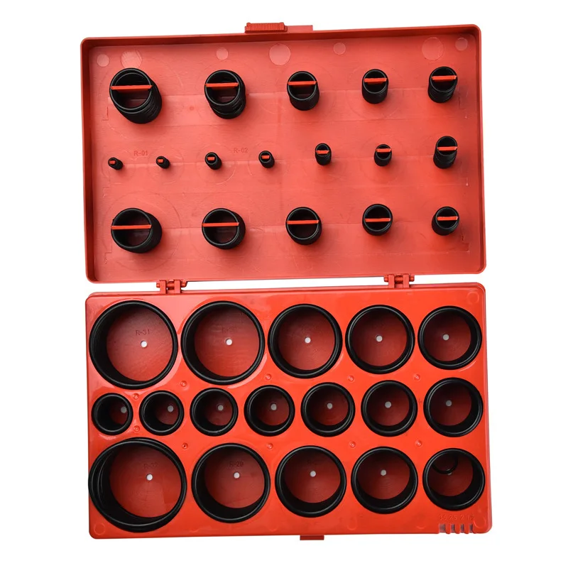 

Car Air Conditioner Box Sealing Ring Maintenance of boxed O-rings kit Rubber Ring Washer High Pressure and Temperature Resistant