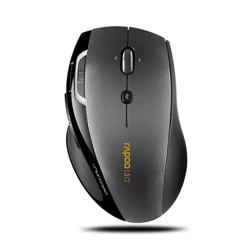 Rapoo 7800P Wireless Mouse Gaming Laser Mice,8 Buttons 4D Scroll Wheel,11 Custom Style,Nano