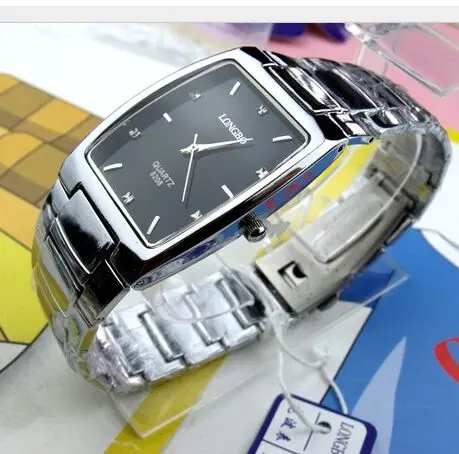 Fashion Longbo Brand Waterproof Full Stainless Steell Watch Quartz Male business casual Good Quality Water Resistance