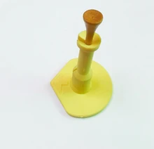 Golf tee rubber holder golf practice swing trainer Aids Accessory Precision Height Rubber Golf Tees Low friction rubber TEE
