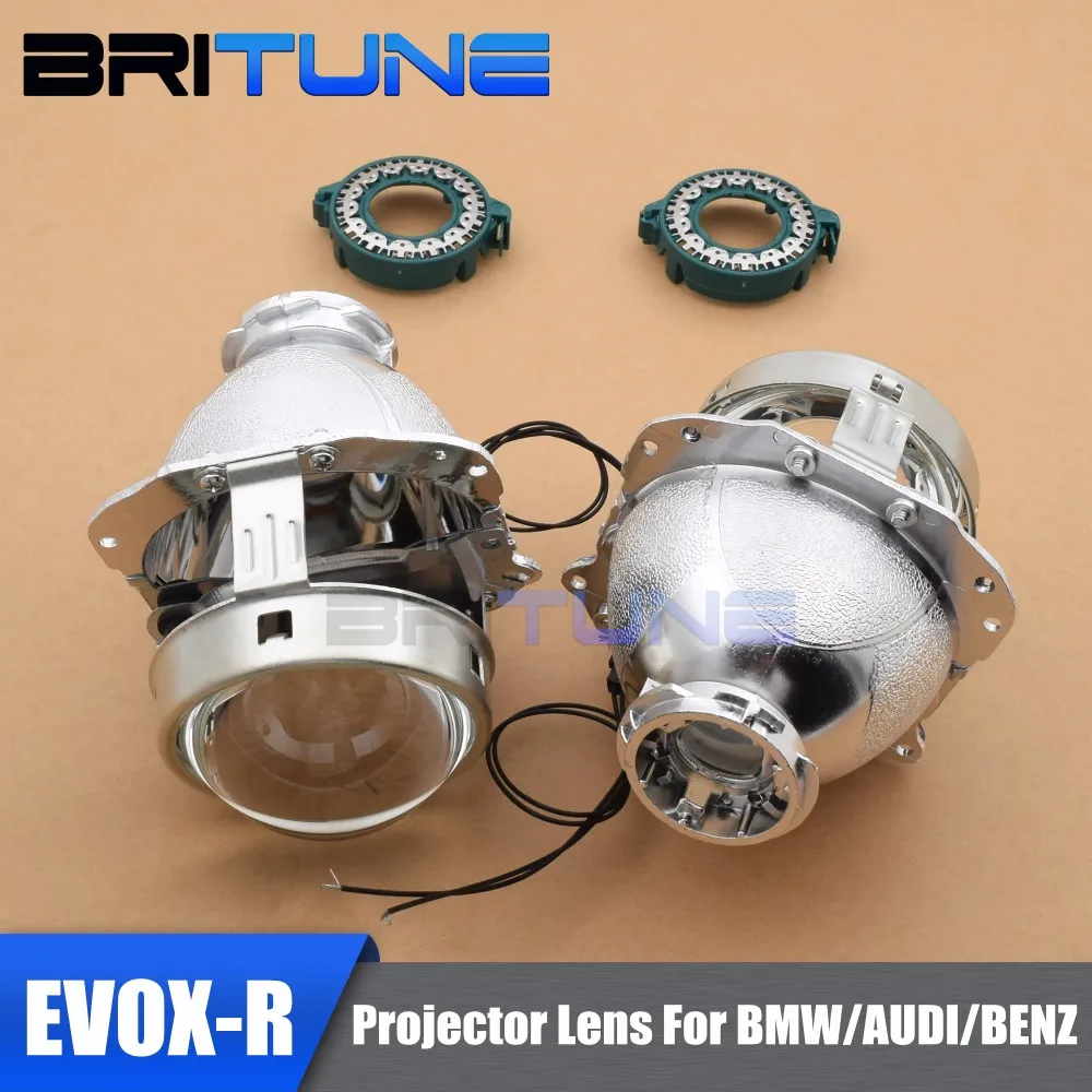 EVOX-R 2.0 ل هيلا 4 ثنائية جهاز عرض مزود بإضاءة زينون عدسة المصباح استبدال ل BMW E39 E60 E61/فورد S- ماكس/أودي A6 S6 A8 W211/باسات B6 EVOX-R 2.0 ل هيلا 4 ثنائية جهاز عرض مزود بإضاءة زينون عدسة المصباح استبدال ل BMW E39 E60 E61/فورد S- ماكس/أودي A6 S6 A8 W211/باسات B6