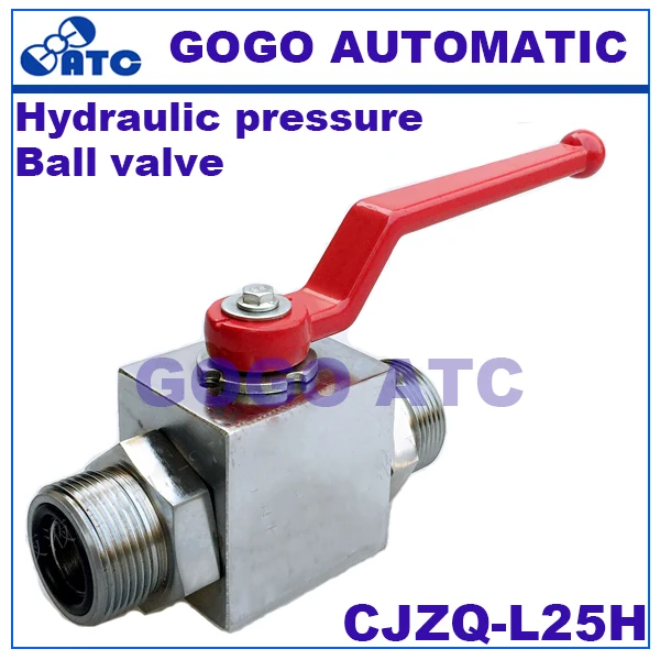 Высокое качество гидравлический шарик давление клапан CJZQ-L25H M42* 2 наружная резьба морского судна высокого внутриглазного давления шаровой запорный клапан