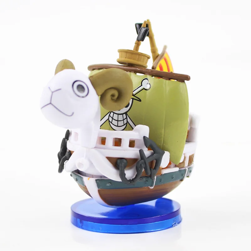 2 стиля, новая популярная игрушка, одна штука, веселая тысяча, солнечная Пиратская лодка, модель, мини фигурка, корабль, коллекционная кукла - Цвет: Going Merry