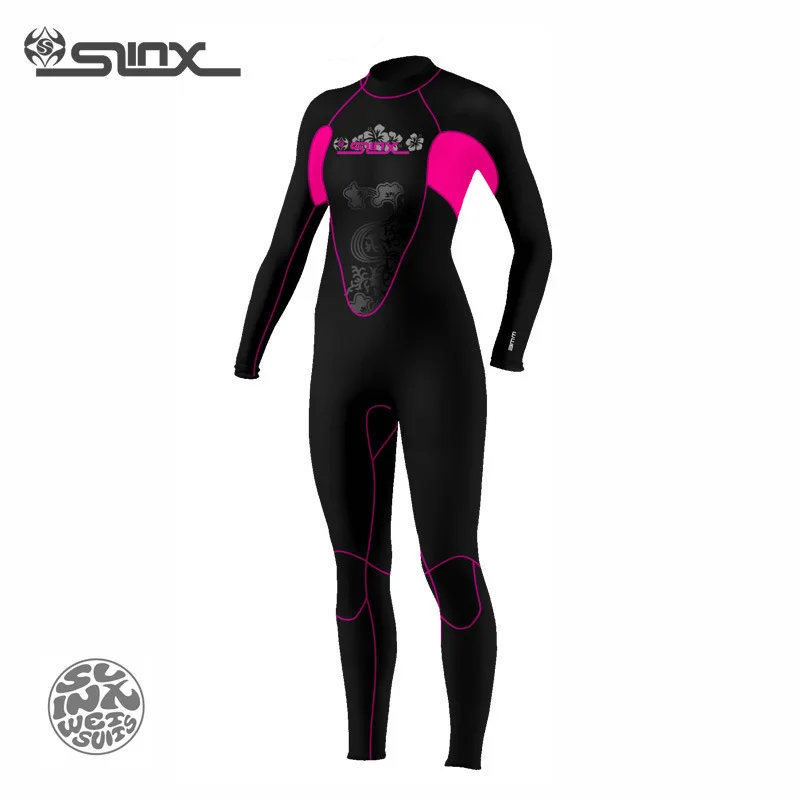 

Slinx 1102 Women Full Body Scuba Dive Wet Suit 3mm Neoprene Wetsuits Winter Swim Surfing Snorkeling Spearfishing Water ski
