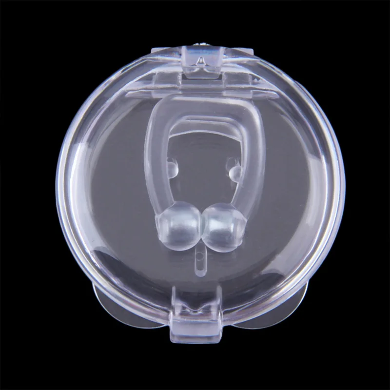 Silicone Magnetic Anti Snoring Respirator Nose Breathing Snore Stopper Antisnoring Device Breath Nose Clip For Sleeping Apnea